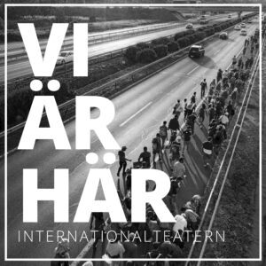 Skivomslaget: människor på en motorväg utanför Budapest. Foto: Roger Turesson/DN/TT