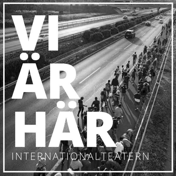 Skivomslaget: människor på en motorväg utanför Budapest. Foto: Roger Turesson/DN/TT